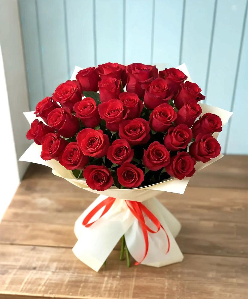 Букет 29 Красных роз в Приютном