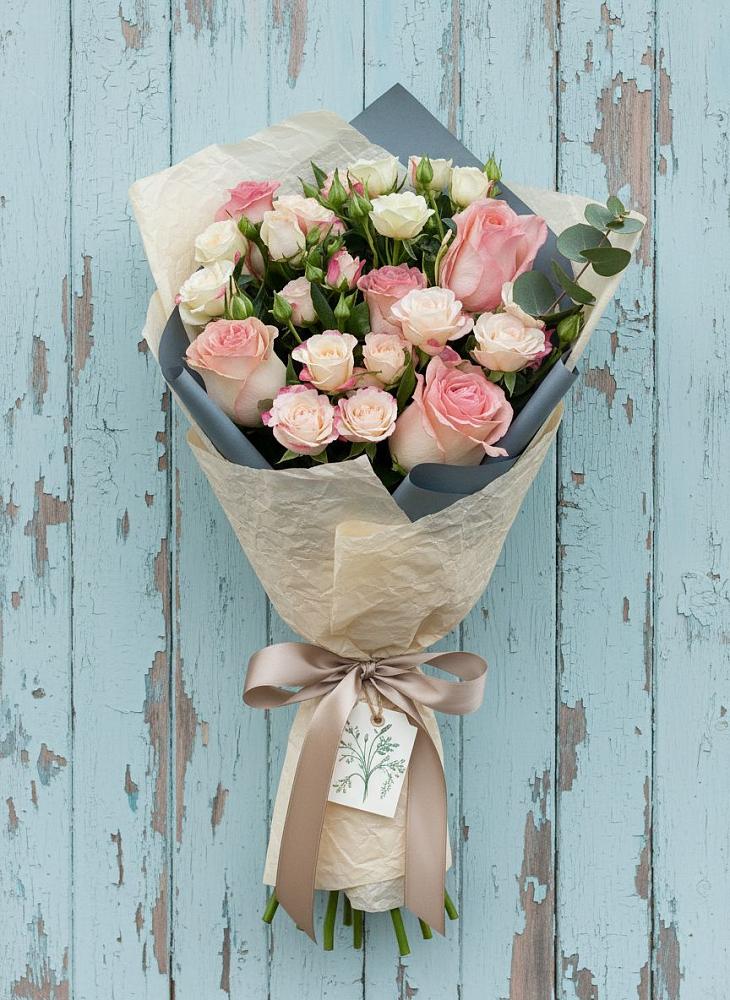 Букет цветов из: Розы в Приютном