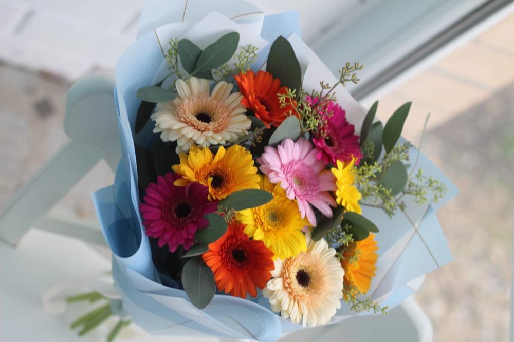 Букет цветов из: Герберы в Приютном