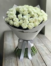 Букет 35 Белых роз в Приютном