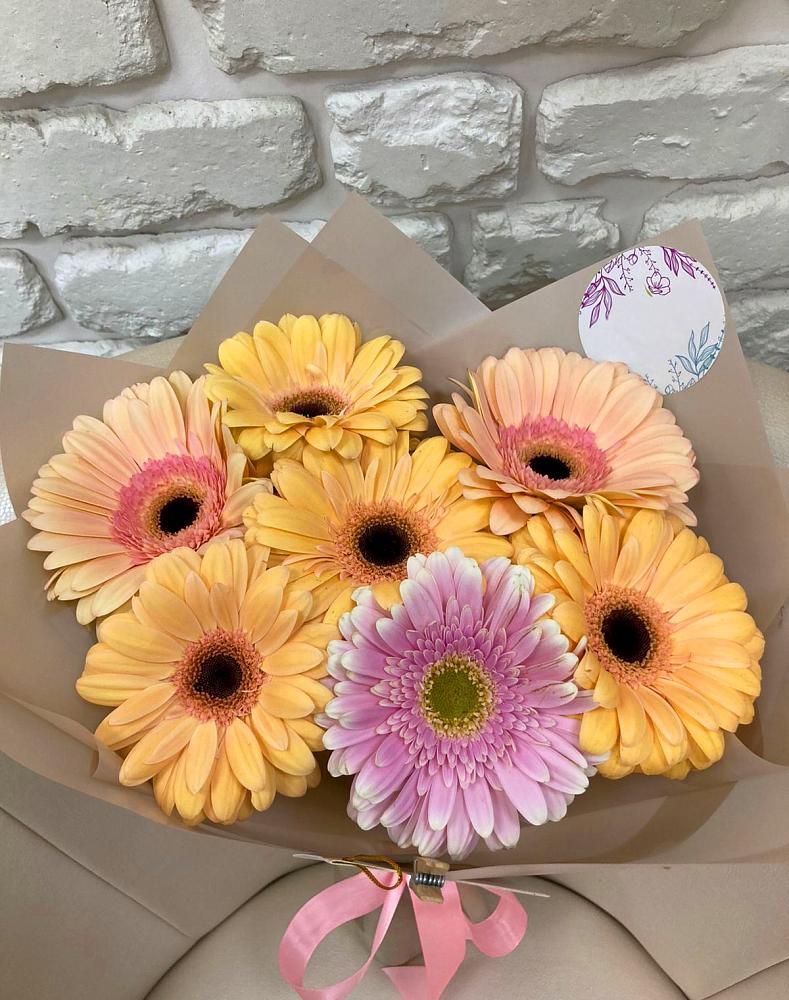 Букет цветов из: Герберы в Приютном