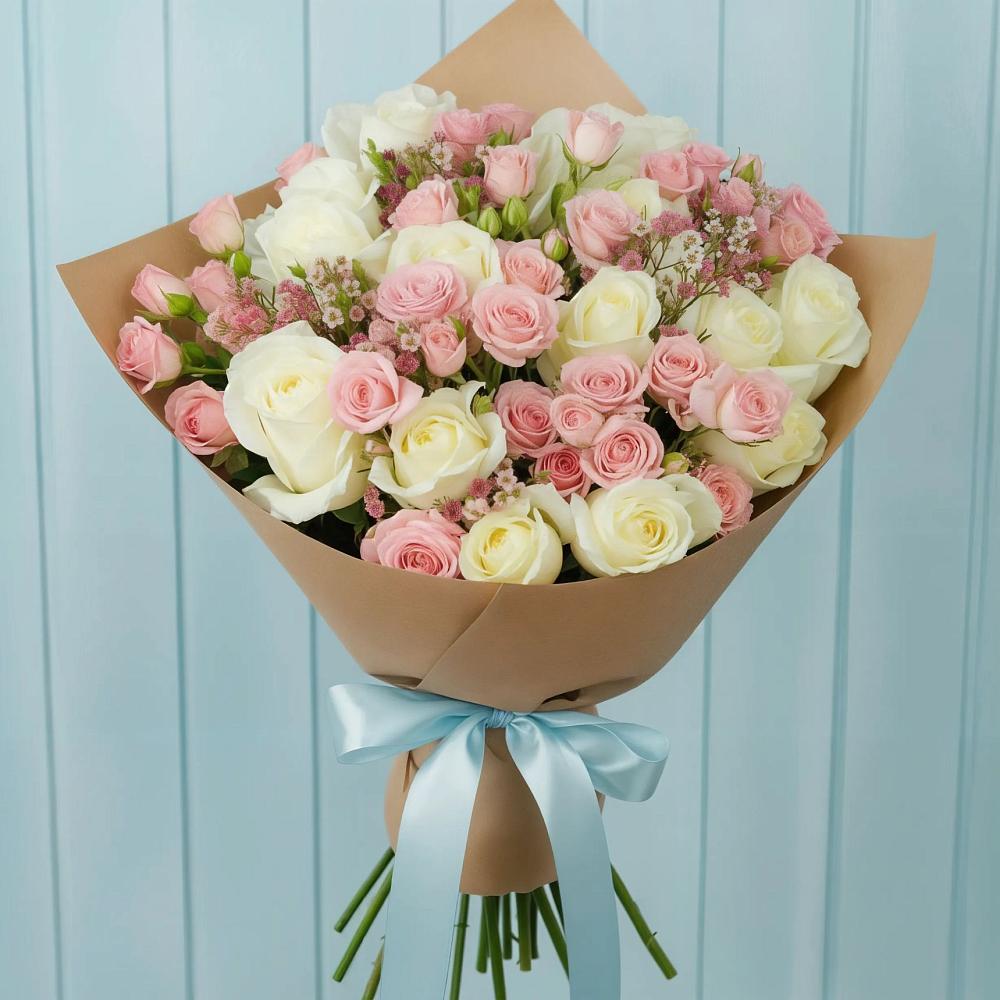 Букет цветов из: Розы в Приютном