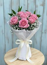 Букет цветов из:  Розы #REPLACE_PRED# Приютном