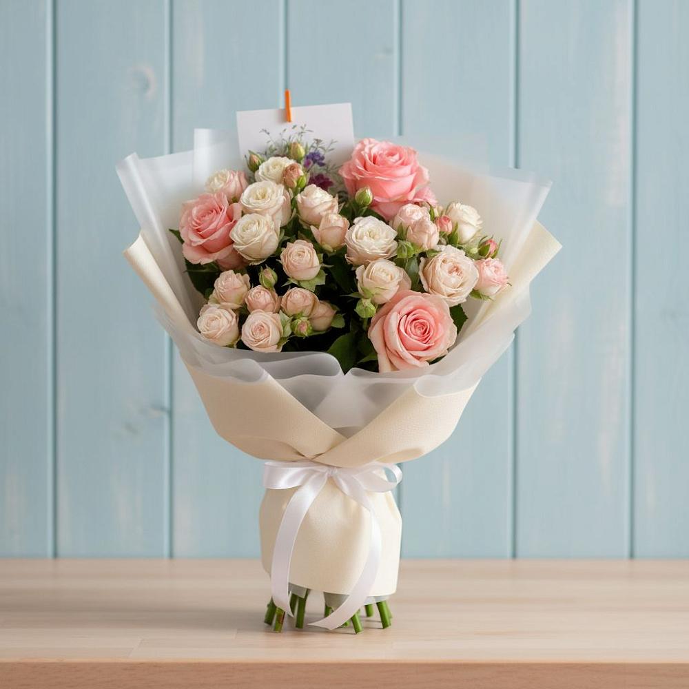 Букет цветов из: Розы в Приютном