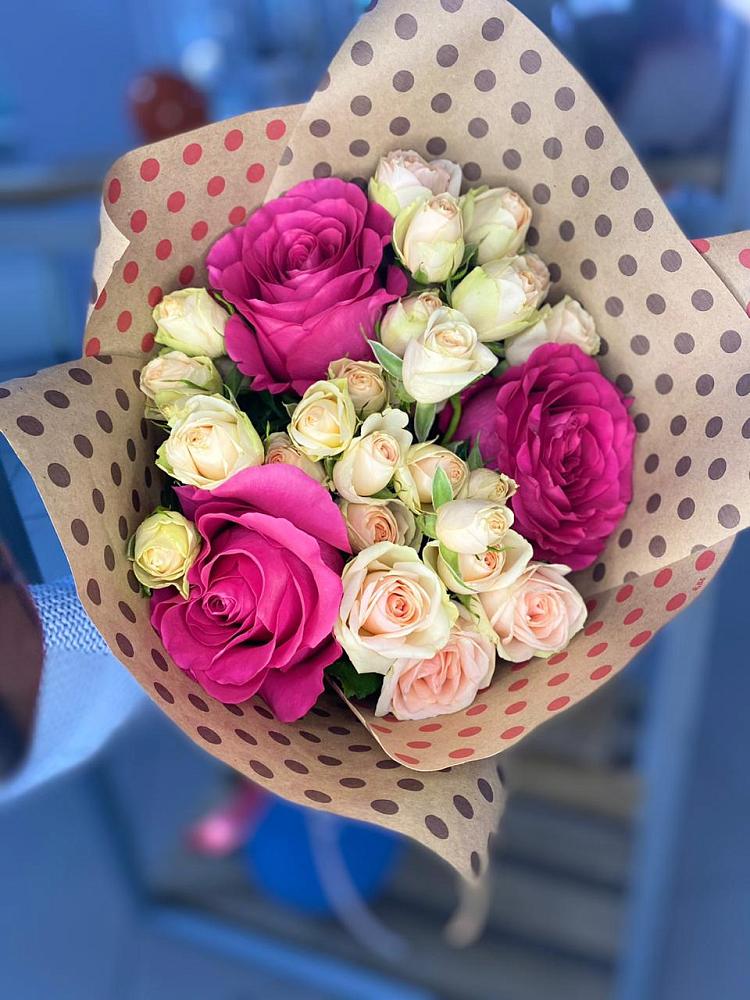 Букет цветов из: Розы в Приютном