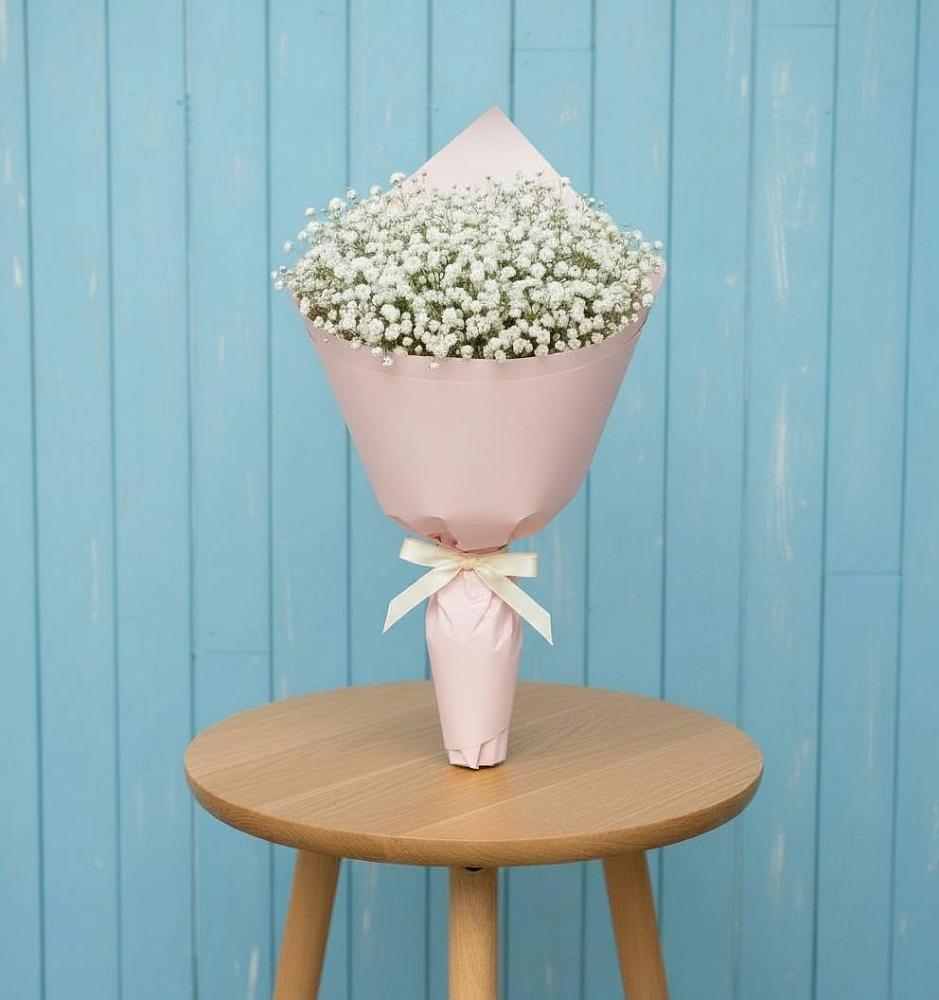 Букет цветов из: Гипсофила в Приютном