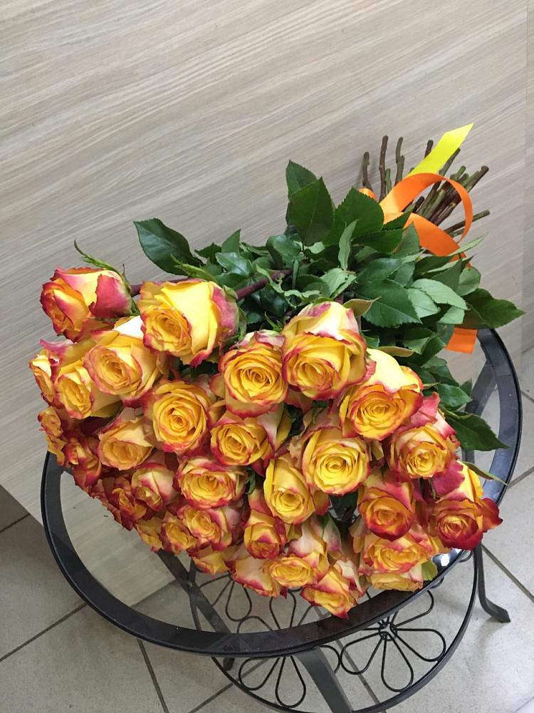 Букет Желтые розы в Приютном