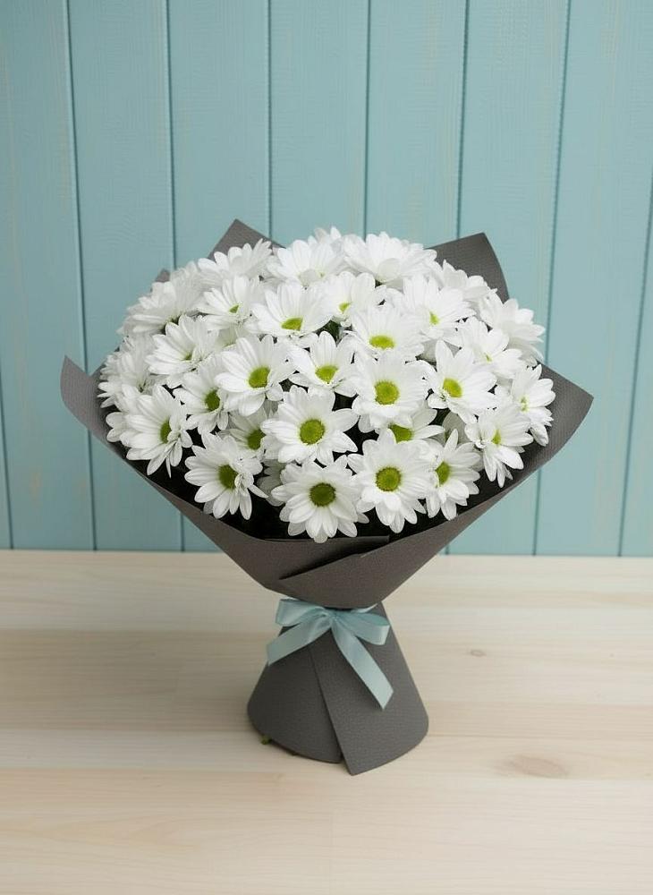 Букет цветов из: Хризантемы в Приютном