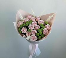 Букет цветов из:  Розы и Хризантемы в Приютном