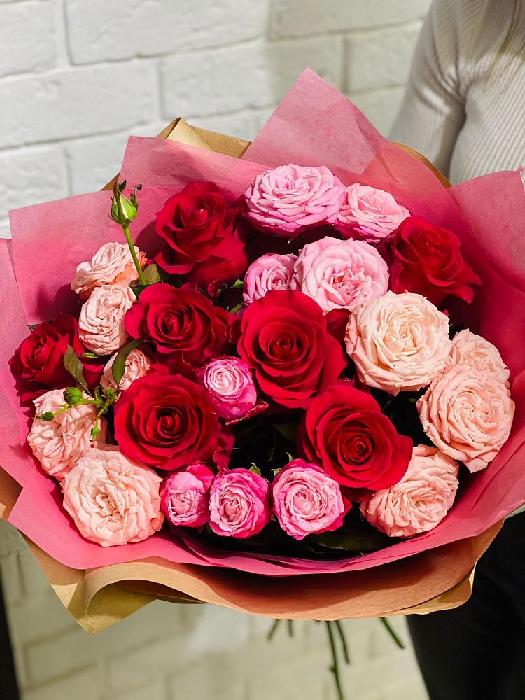 Букет цветов из: Розы в Приютном