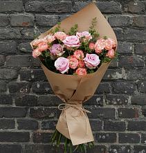 Букет цветов из:  Розы #REPLACE_PRED# Приютном