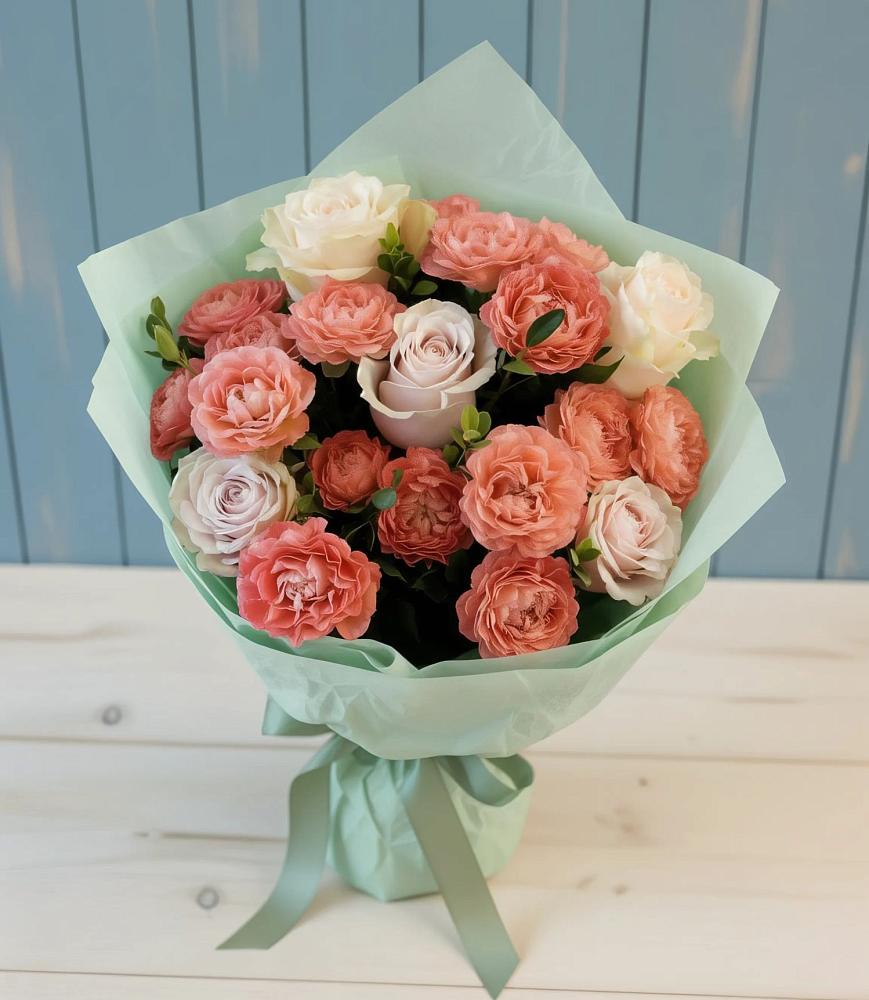 Букет цветов из: Розы в Приютном