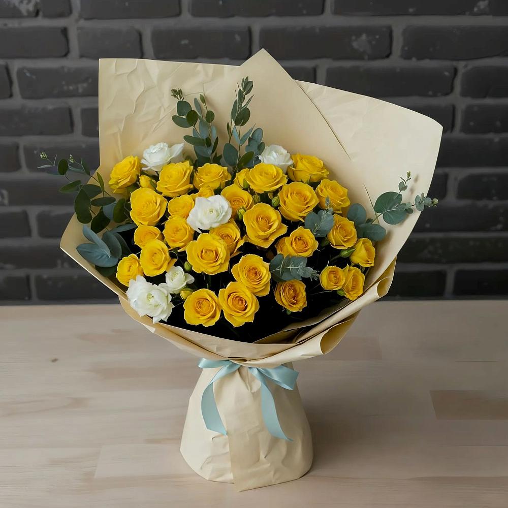 Букет цветов из: Розы в Приютном