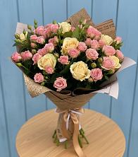 Букет цветов из:  Розы в Приютном