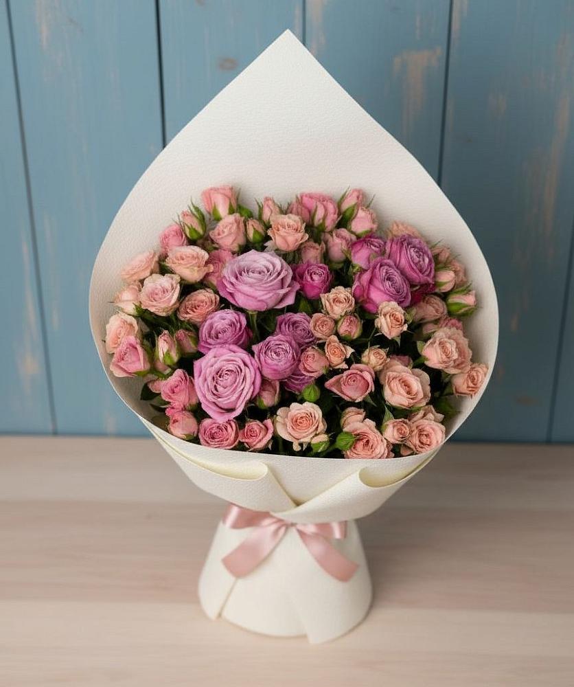 Букет цветов из: Розы в Приютном