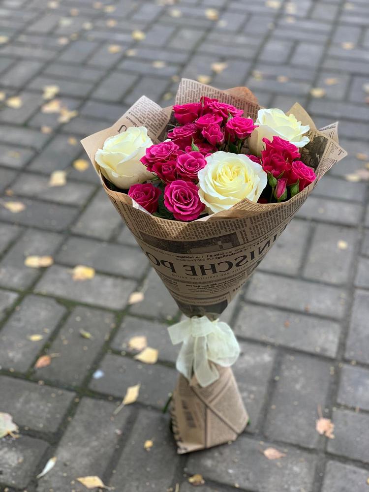 Букет цветов из: Розы в Приютном