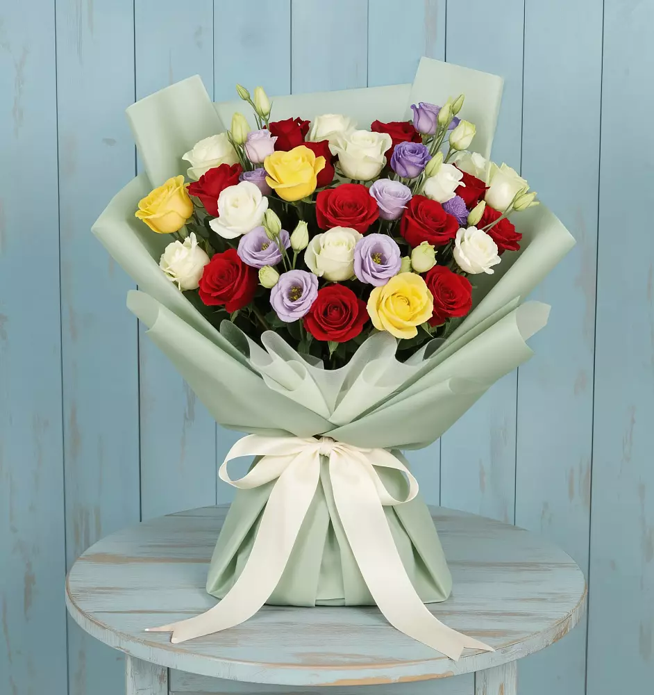 Букет цветов из: Розы в Приютном