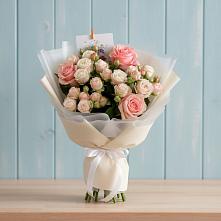Букет цветов из:  Розы в Приютном