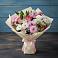 Букет цветов из: Хризантемы, Альстромерии и Розы в Приютном